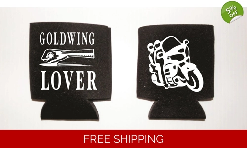 Honda gold wing Beer Koozie